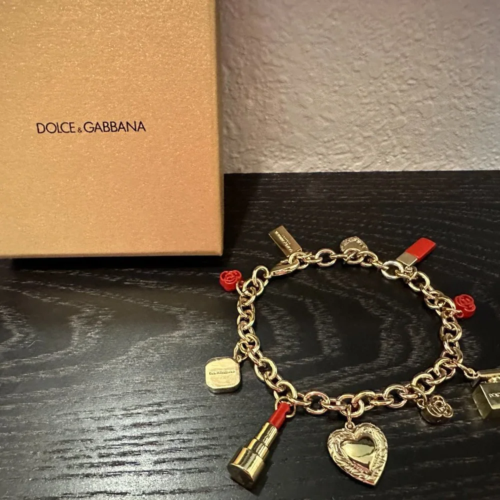 Dolce & Gabbana | Jewelry | Dolce Gabbana Charm Bracelet | Poshmark
